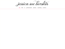Tablet Screenshot of jessicasueburstein.com